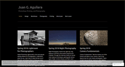 Desktop Screenshot of juangaguilera.com